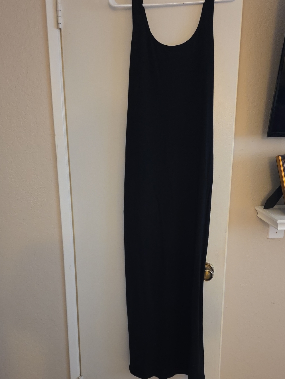 Express Black Scoop Neck Maxi Dress